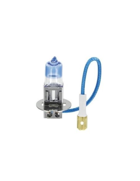 Kit 2 lampadine alogene 12V H3 55W 4800K Xenon Ultra 90 luce