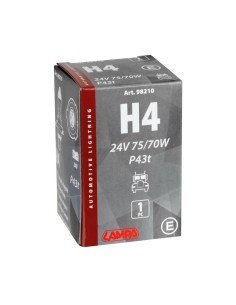 Kit 2 Lampadine alogene 24V H4 P43t 75 70W Original line Lampa camion