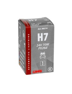 Kit 2 Lampadine alogene 24V H7 PX26d 70W Original line Lampa camion