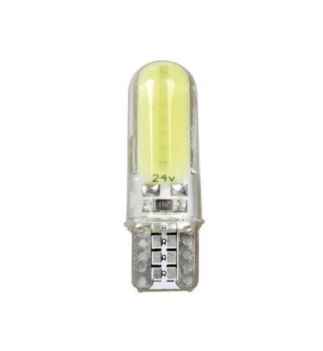 Kit 2 lampadine Mega Led Hi Power 24V T10 bianco