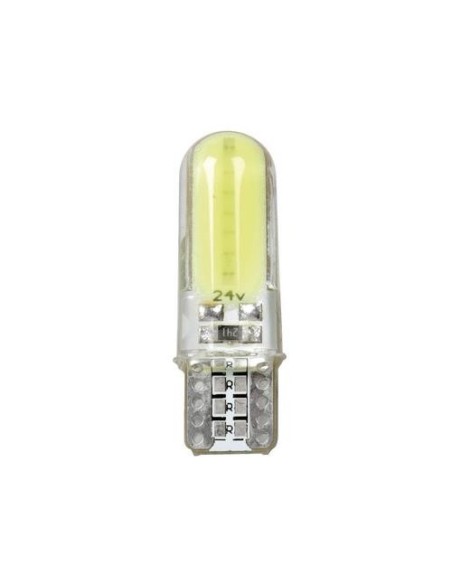 Kit 2 lampadine Mega Led Hi Power 24V T10 bianco