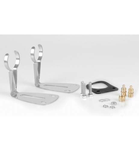 Kit 2 trombe bitonali pneumatiche inox 58 64cm