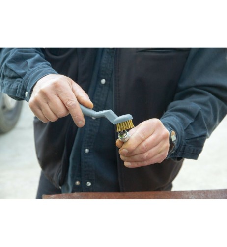 Kit 3 spazzole per pulizia e rifiniture esterne