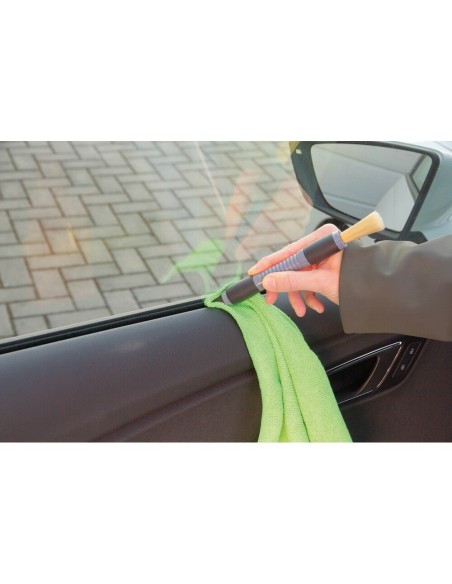 Kit 3 spazzole per pulizia interni auto