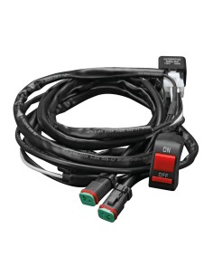 Kit cablaggio pre assemblato interruttore per faretti per moto 12V