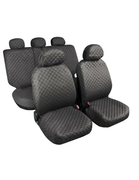 Kit completo coprisedili fodere auto universali Biba in cotone Colore antr