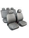Kit completo coprisedili fodere auto universali Biba in cotone Colore grig