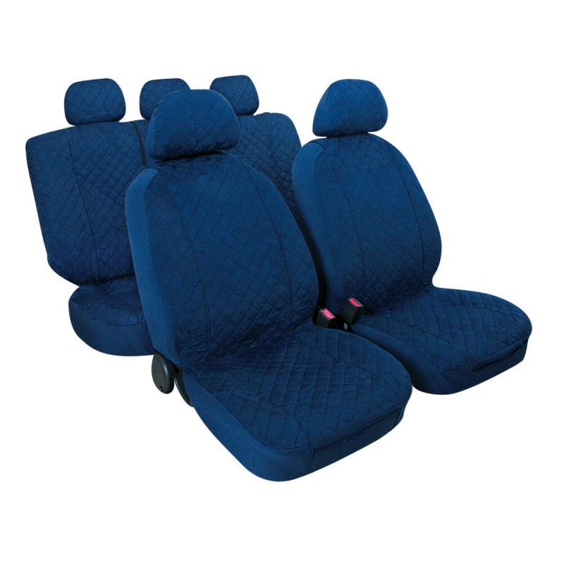 Coprisedili per Smart Forfour I, II (2004-2019) - fodere sedili universali  - set coprisedili auto - Auto-Dekor - Tuning - blu blu