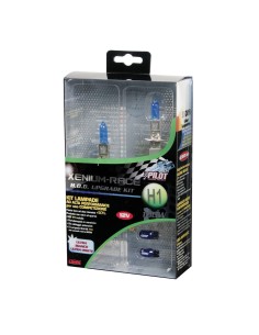 Kit coppia lampadine alogene Xenium Race H1 100W 5500K 12V lampadine W5W