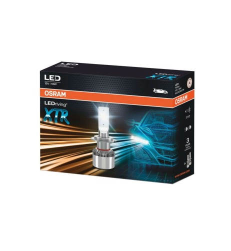 Kit di conversione a LED 2pz Osram LEDriving XTR H4