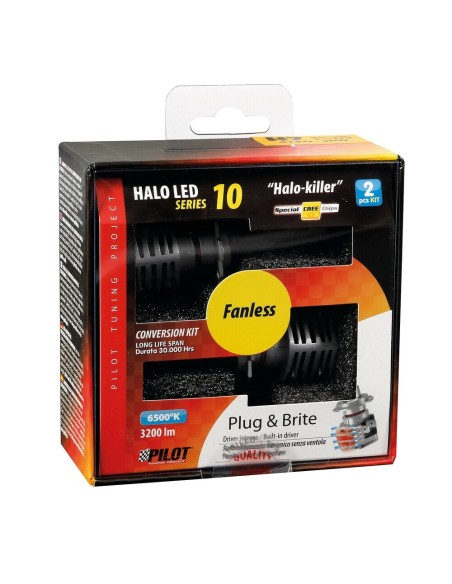 Kit di conversione a LED Halo Killer Led 2pz lampada H7 20W 3200lm