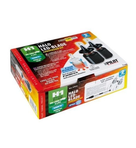 Kit di conversione a LED Halo Led Blade 2pz lampada H1 9 32V 16W 6500K