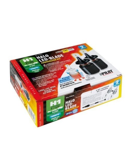 Kit di conversione a LED Halo Led Blade 2pz lampada H1 9 32V 16W 6500K
