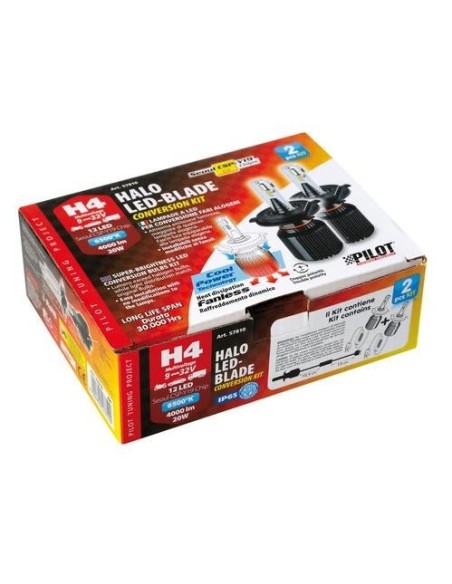 Kit di conversione a LED Halo Led Blade 2pz lampada H4 9 32V 20W 6500K