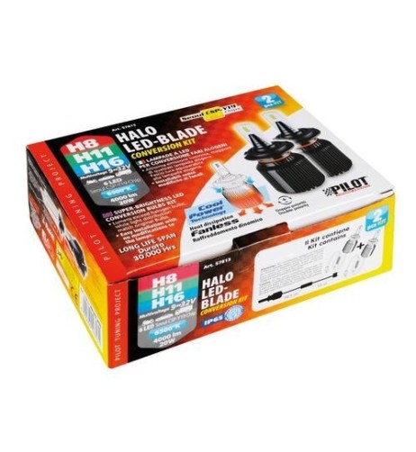 Kit di conversione a LED Halo Led Blade 2pz lampada H8 H11 H16 9 32V 20W
