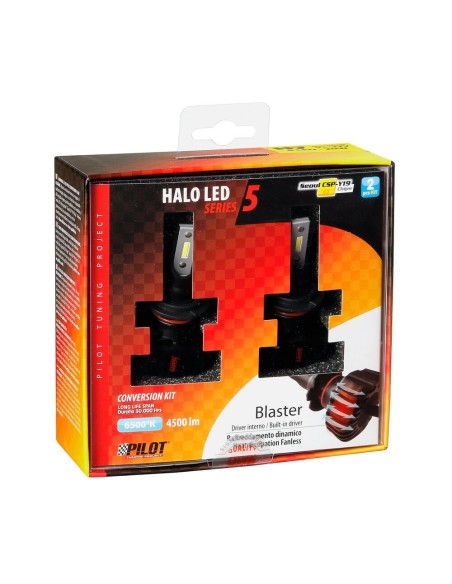 Kit di conversione a LED Halo Led Blaster 2pz lampada H7 20W 4500lm