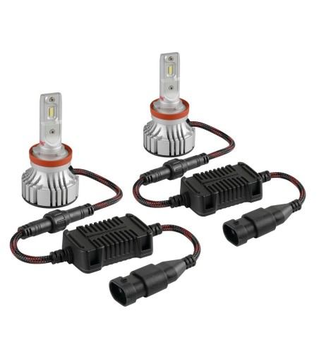 Kit di conversione a LED Halo Led Compact 2pz lampada H8 H9 H11 H16 36W 600