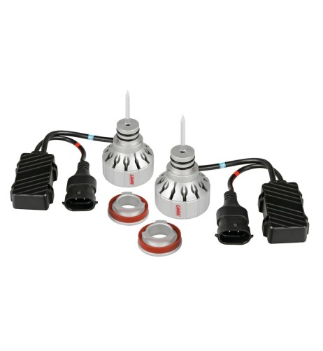 Kit di conversione a LED Halo Power Pointer Led 2pz H10 HB3 9005 40W 3600lm