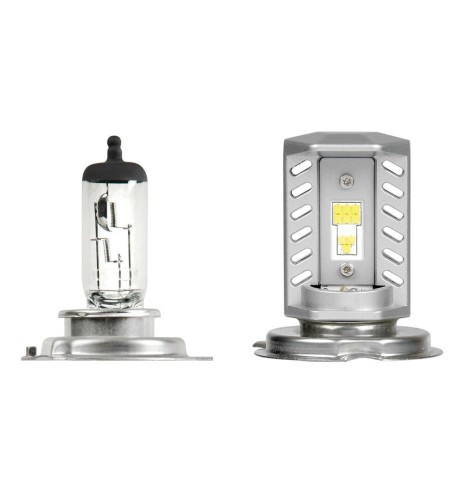 Kit di conversione LED moto Halo Led Pro Bike 1pz lampada H4 15W 2000lm