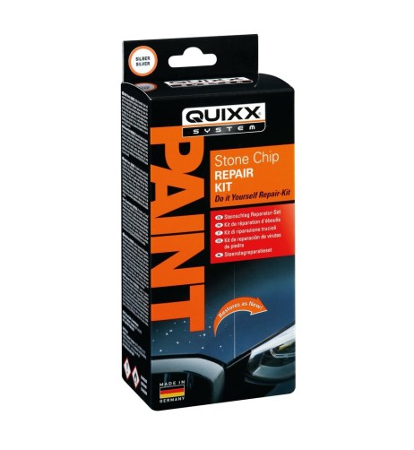 Kit di riparazione scheggiature carrozzeria Quixx Argento