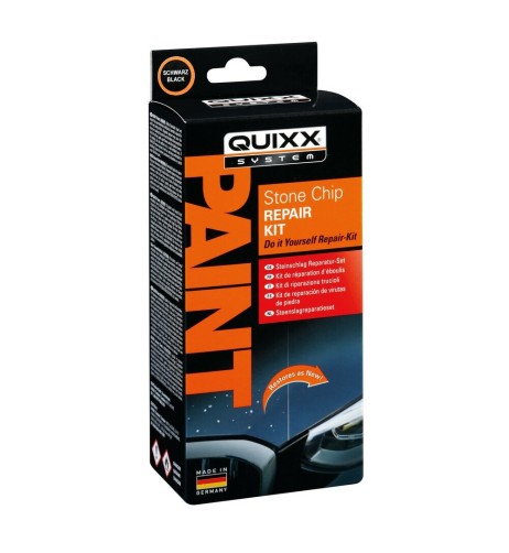Kit di riparazione scheggiature carrozzeria Quixx Nero
