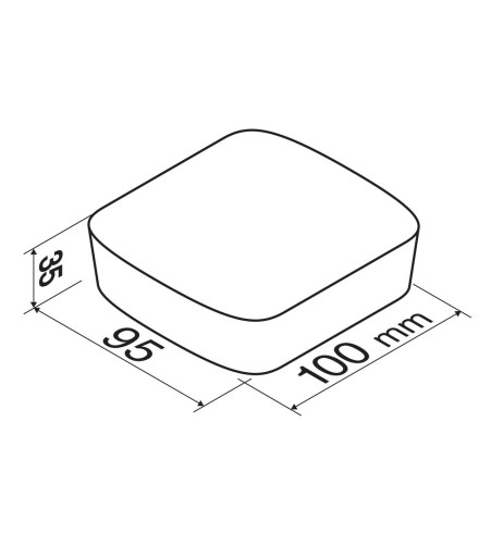 Kit fanali posteriori magnetici a LED 12V kit cablato omologato