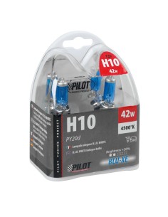 Kit lampadine blu xenon 20 H10 12V 42W PY20d 4500K