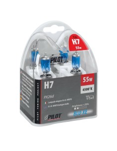 Kit lampadine blu xenon 20 H7 12V 55W PX26d 4500K