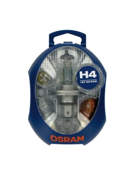 Kit lampadine di ricambio Osram H4 12V lampadine stop e direzione fusib