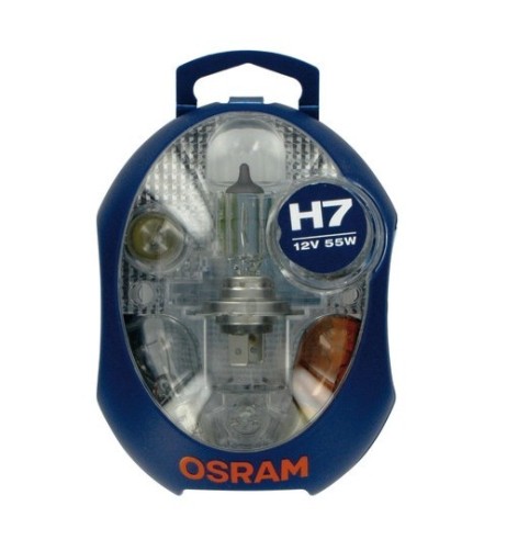 Kit lampadine di ricambio Osram H7 12V lampadine stop e direzione fusib