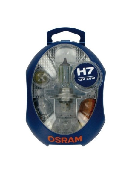 Kit lampadine di ricambio Osram H7 12V lampadine stop e direzione fusib