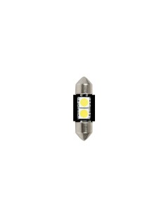 Coppia lampadine Hyper Led 24 28V siluro 10x31mm SV8 5 8 2 LED 2