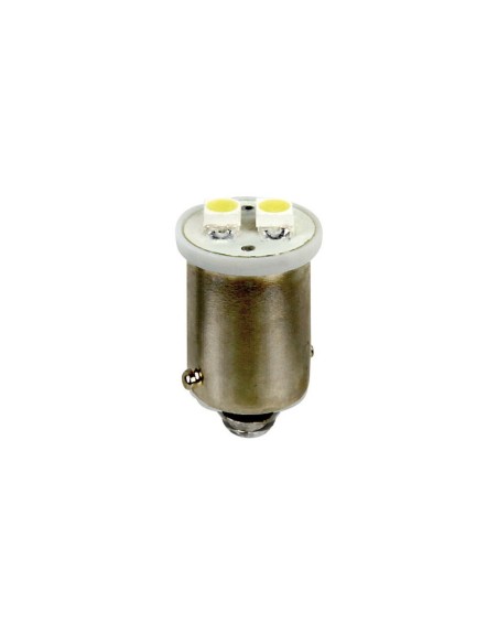 Kit lampadine hyper led BA9s 12V 2 LED bianche per cruscotto