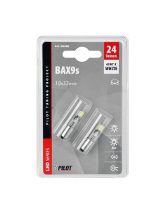 Kit lampadine hyper led BAX9s 12V 2 LED Bifocus