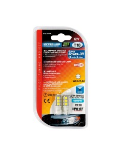 Kit lampadine hyper led T10 W2 1x9 5d 12V 13 LED