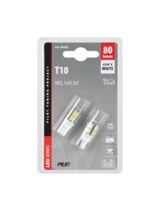 Kit lampadine hyper led T10 W2 1x9 5d 12V 9 LED