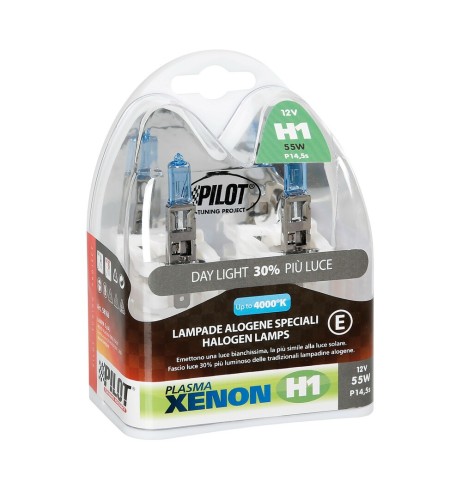 Kit lampadine plasma xenon 30 H1 12V 55W P14 5s 3600K