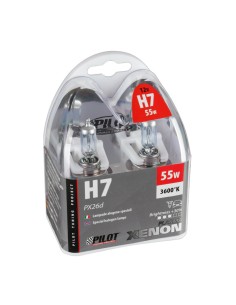 Kit lampadine plasma xenon 30 H7 12V 55W PX26d 3600K