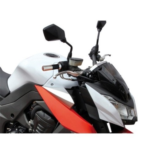 Kit Manopole Tatoo per moto e scooter gomma alluminio UNIVERSALI