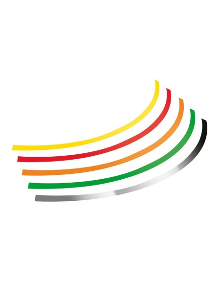 Kit Profili adesivi ruote auto moto per cerchi 17 18 19 20 Verde