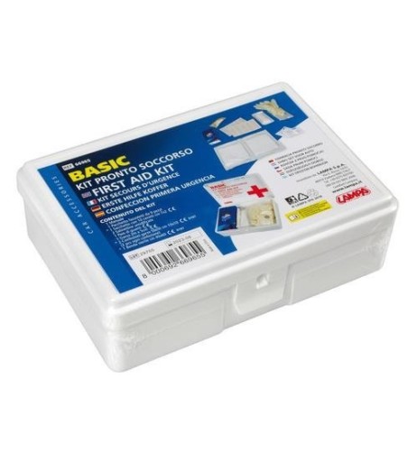 Kit pronto soccorso basic con valigetta