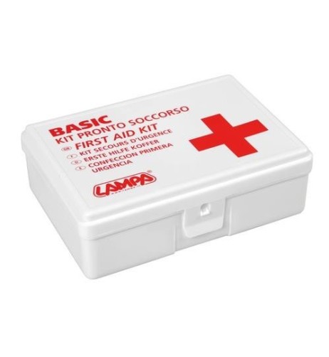 Kit pronto soccorso basic con valigetta