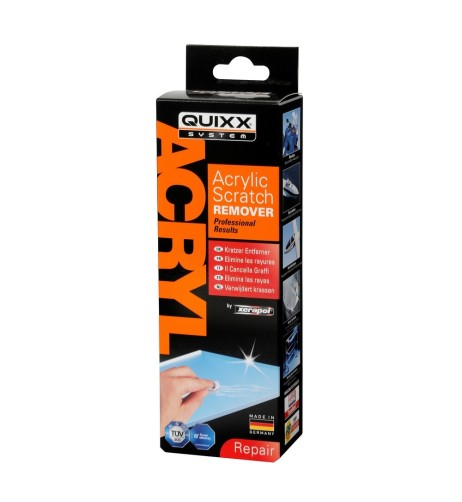 Kit rimuovi graffi Quixx per superfici in acrilico