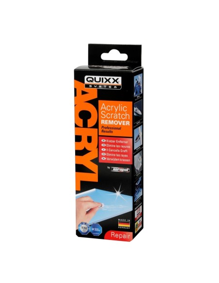 Kit rimuovi graffi Quixx per superfici in acrilico