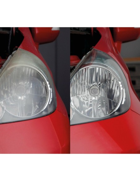 Kit rinnova fanali Quixx auto e moto rimuove ingiallimenti e graffi 