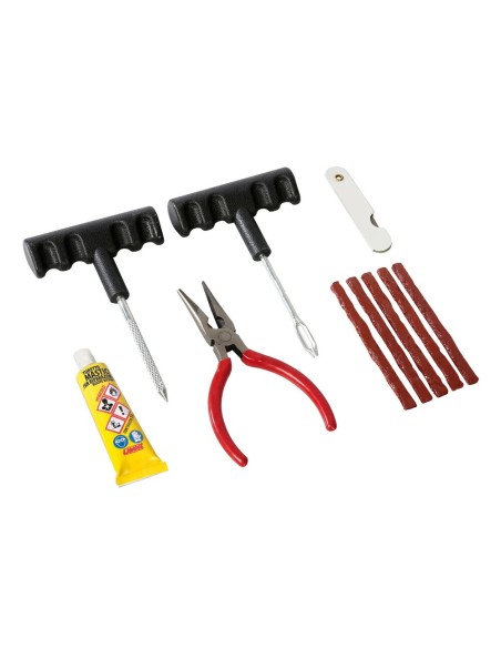 Kit riparazione forature pneumatici tubeless auto moto