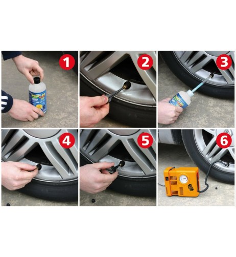 Kit riparazione pneumatici elettrico 12V