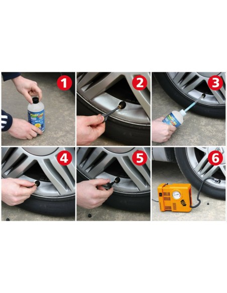 Kit riparazione pneumatici elettrico 12V