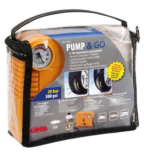 Kit riparazione pneumatici elettrico 12V