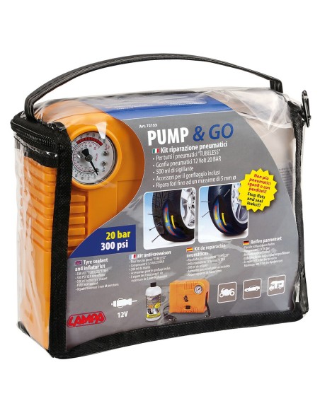 Kit riparazione pneumatici elettrico 12V
